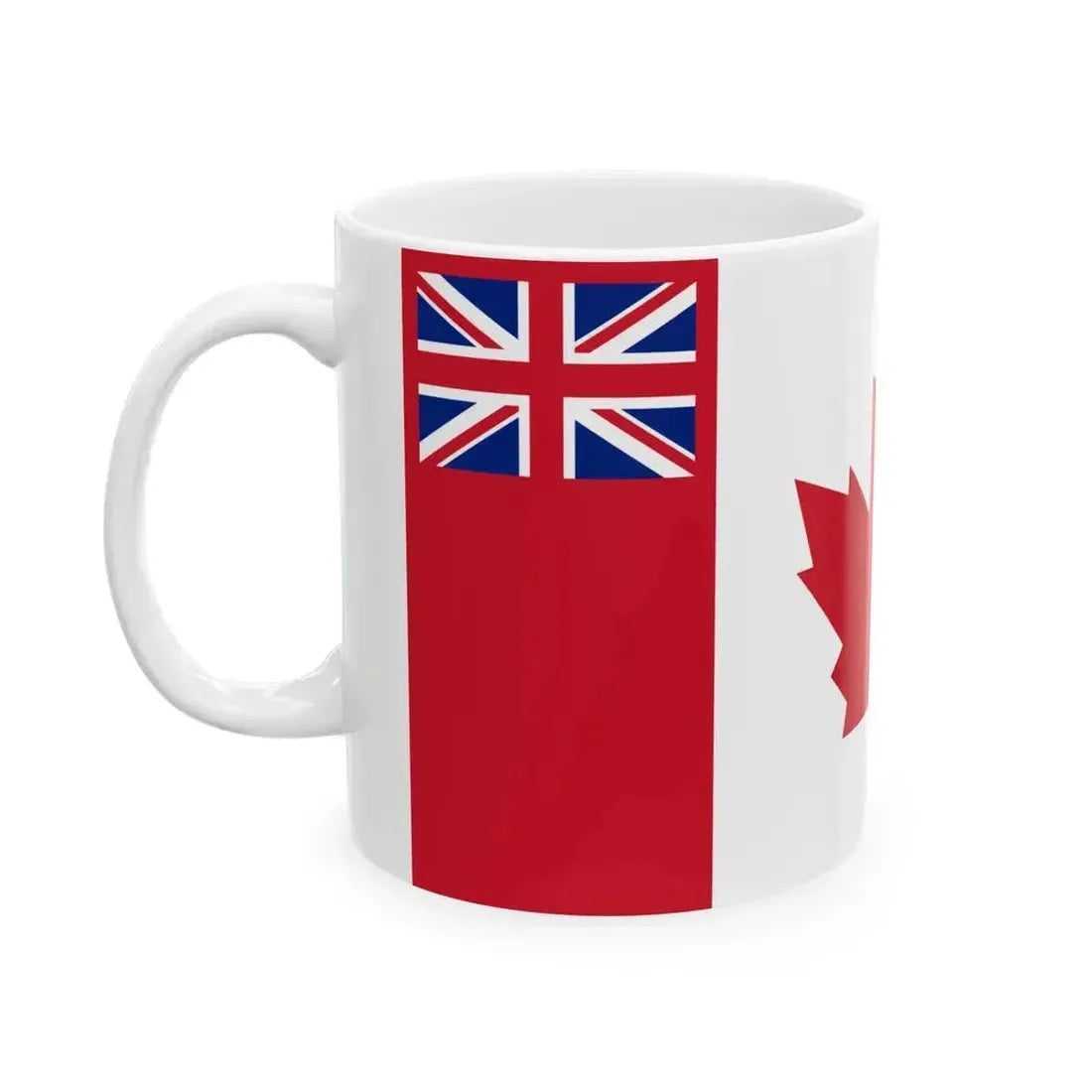 Canada flag Group C Finalist versiuon (Canada) White Coffee Mug - Go Mug Yourself