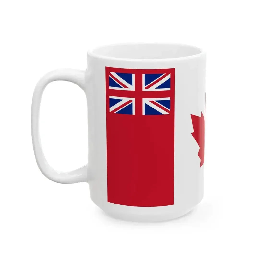 Canada flag Group C Finalist versiuon (Canada) White Coffee Mug - Go Mug Yourself