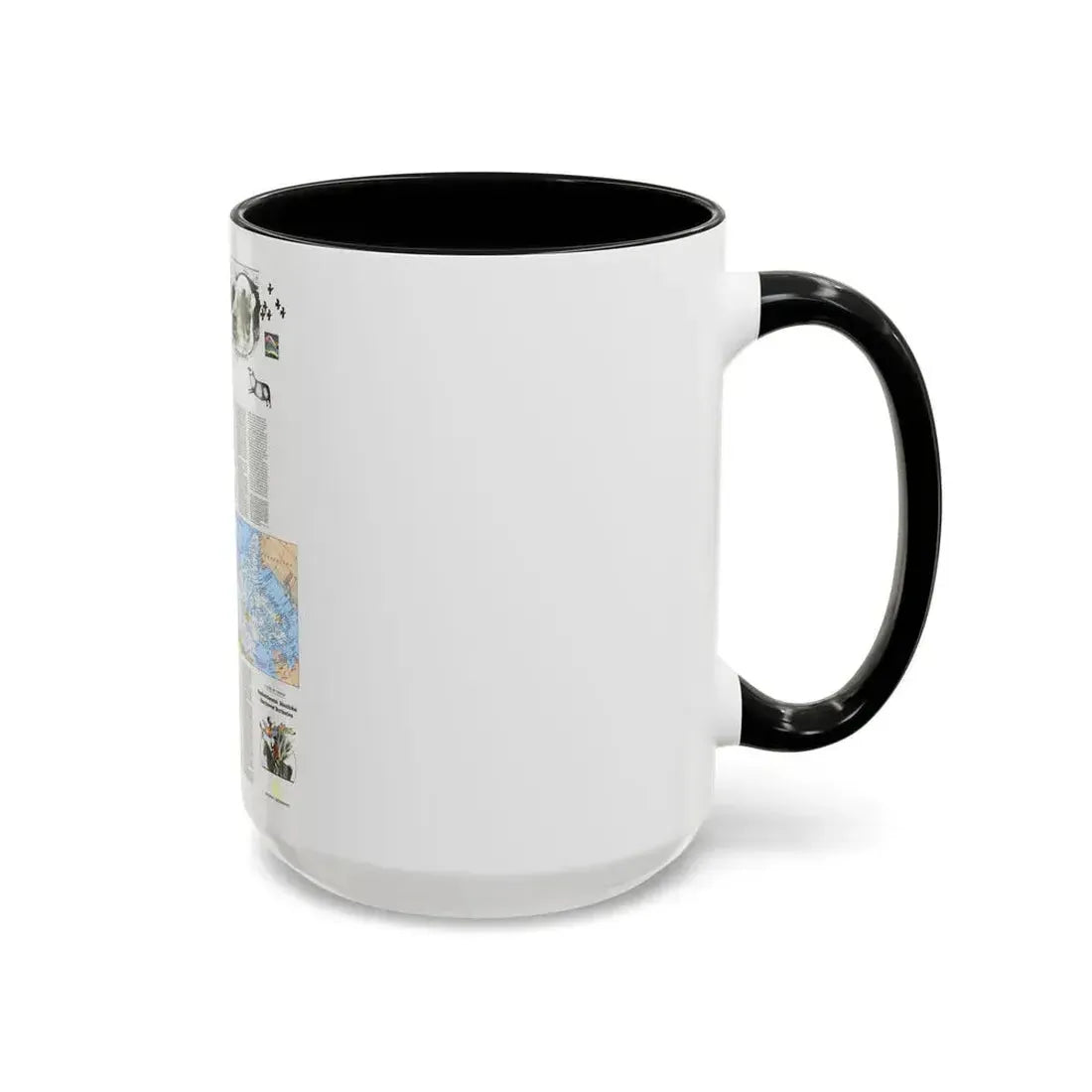 Canada - Medley of People (1979) (Map) Accent Coffee Mug - Go Mug Yourself