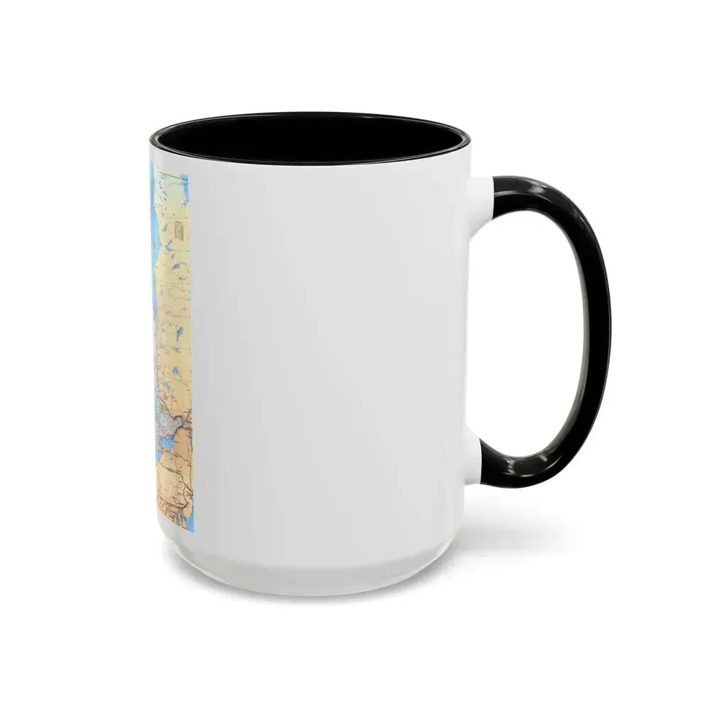 Canada - Ontario (1978) (Map) Accent Coffee Mug - Go Mug Yourself