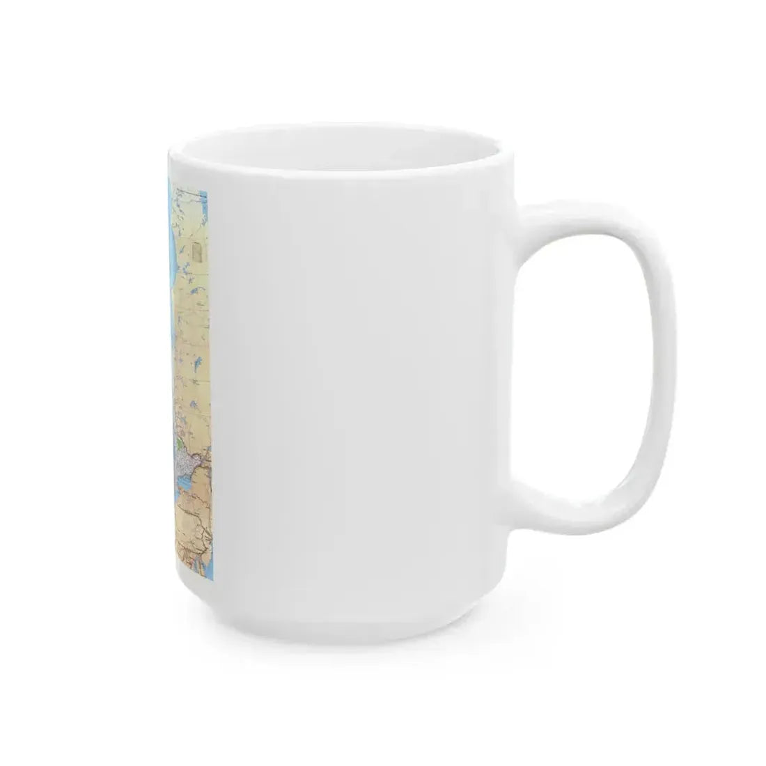 Canada - Ontario (1978) (Map) White Coffee Mug - Go Mug Yourself