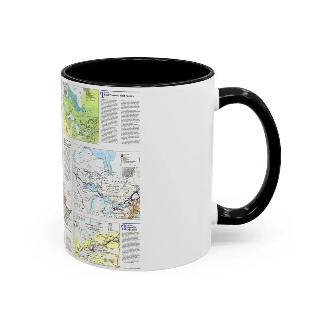 Canada - Ontario 2 (1996) (Map) Accent Coffee Mug - Go Mug Yourself