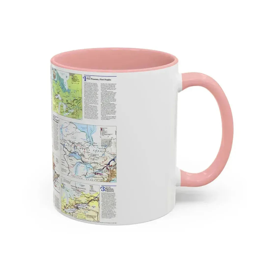 Canada - Ontario 2 (1996) (Map) Accent Coffee Mug - Go Mug Yourself