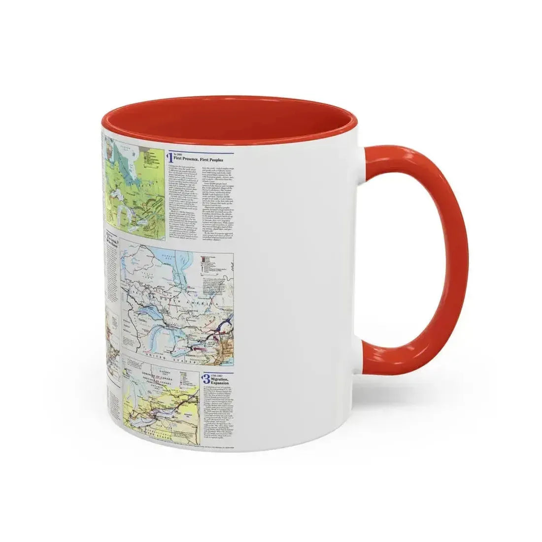 Canada - Ontario 2 (1996) (Map) Accent Coffee Mug - Go Mug Yourself