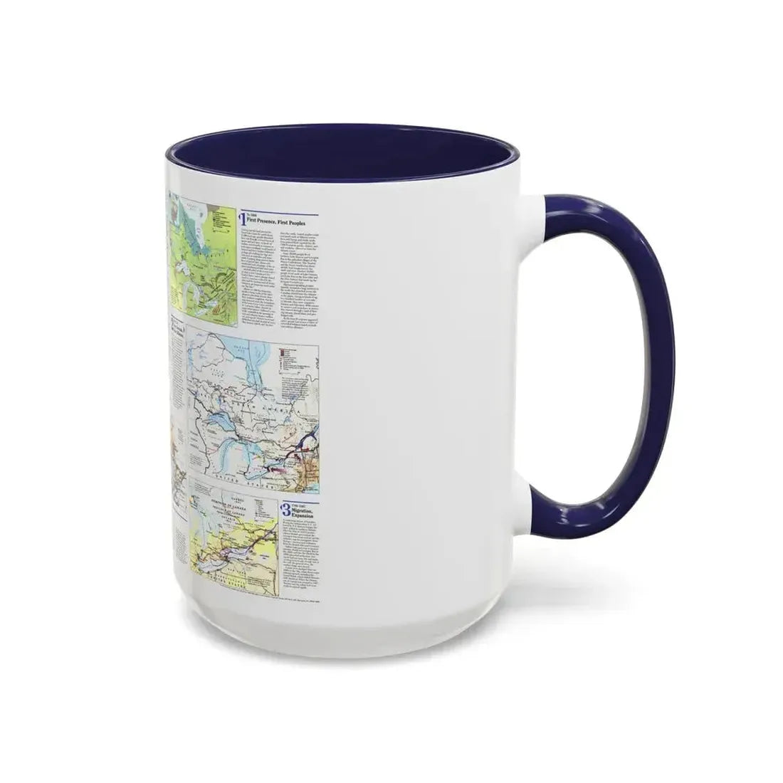 Canada - Ontario 2 (1996) (Map) Accent Coffee Mug - Go Mug Yourself