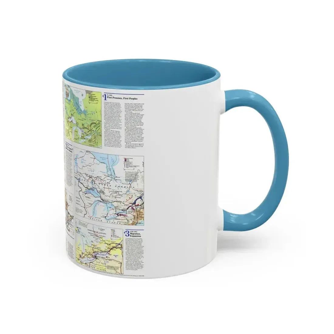 Canada - Ontario 2 (1996) (Map) Accent Coffee Mug - Go Mug Yourself