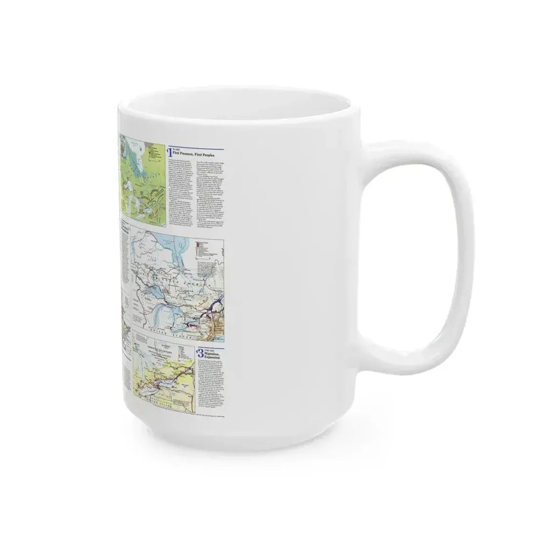 Canada - Ontario 2 (1996) (Map) White Coffee Mug - Go Mug Yourself