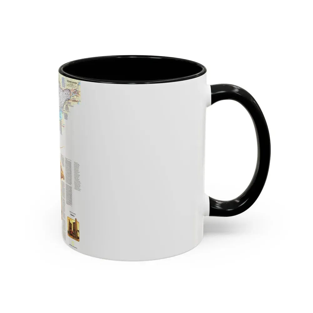 Canada - Ontario, Great Cities (1978) (Map) Accent Coffee Mug - Go Mug Yourself