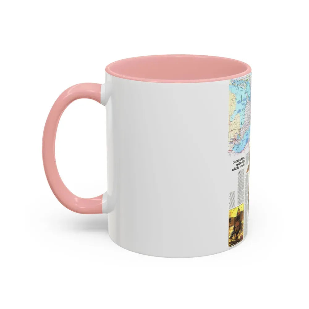 Canada - Ontario, Great Cities (1978) (Map) Accent Coffee Mug - Go Mug Yourself