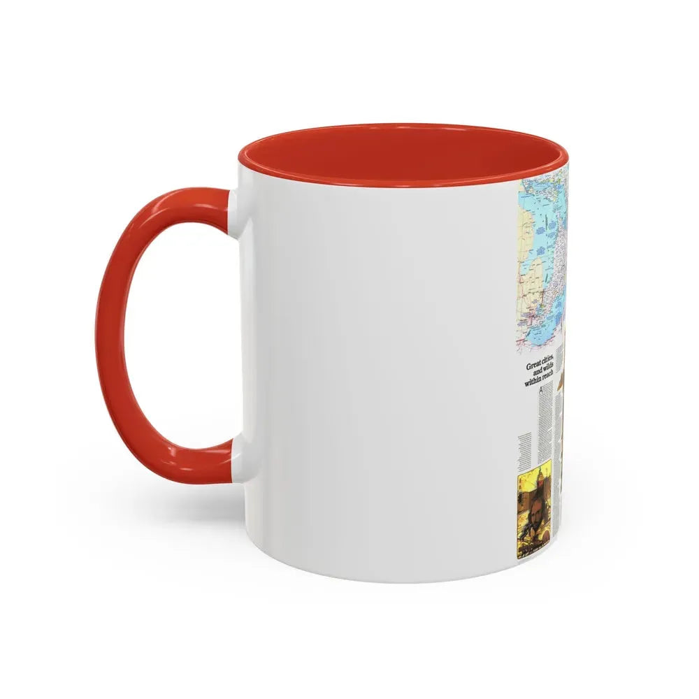 Canada - Ontario, Great Cities (1978) (Map) Accent Coffee Mug - Go Mug Yourself