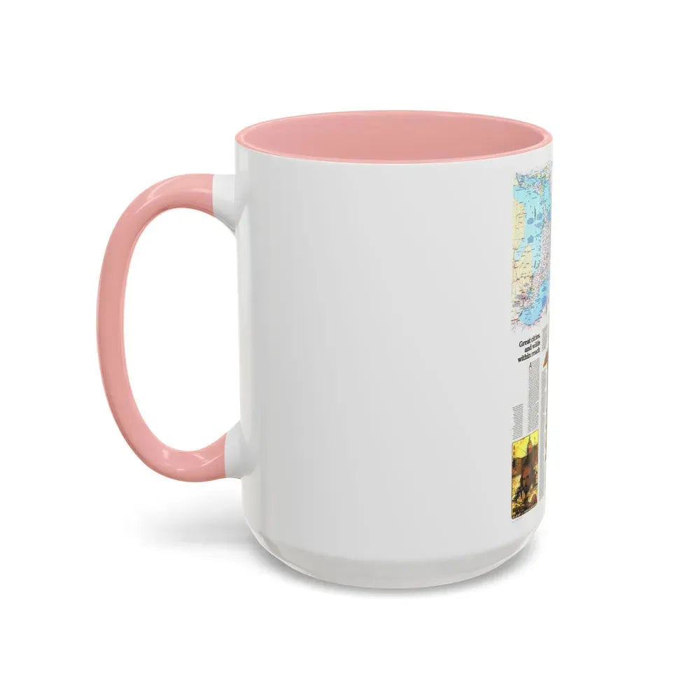 Canada - Ontario, Great Cities (1978) (Map) Accent Coffee Mug - Go Mug Yourself