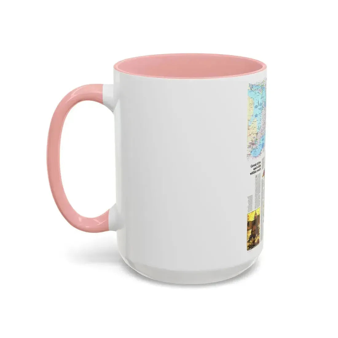 Canada - Ontario, Great Cities (1978) (Map) Accent Coffee Mug - Go Mug Yourself