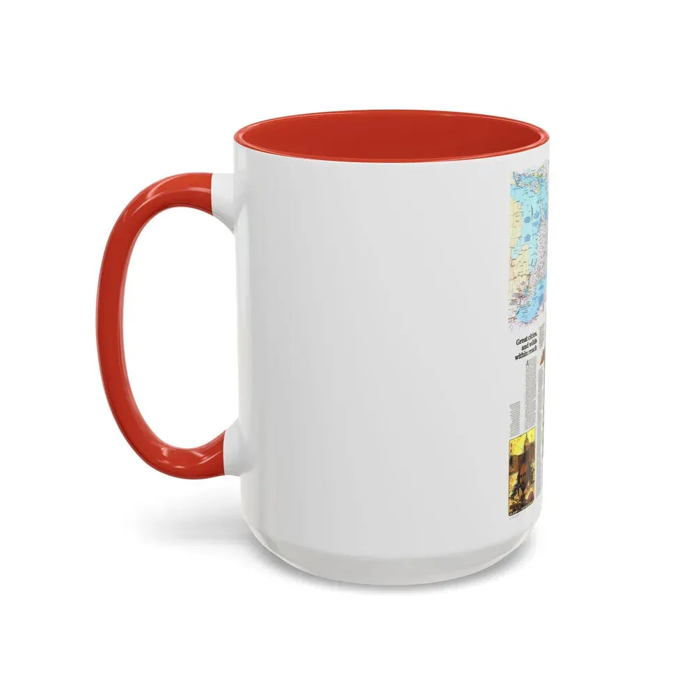 Canada - Ontario, Great Cities (1978) (Map) Accent Coffee Mug - Go Mug Yourself