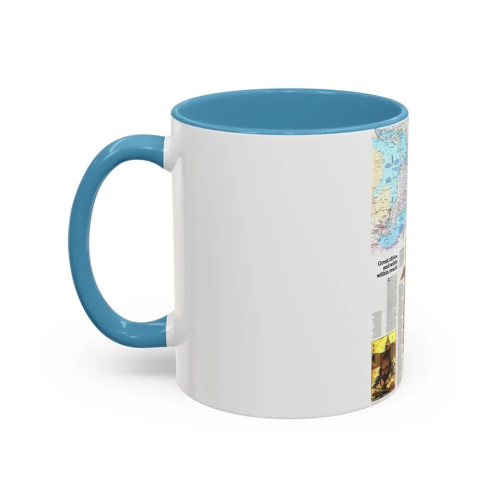 Canada - Ontario, Great Cities (1978) (Map) Accent Coffee Mug - Go Mug Yourself