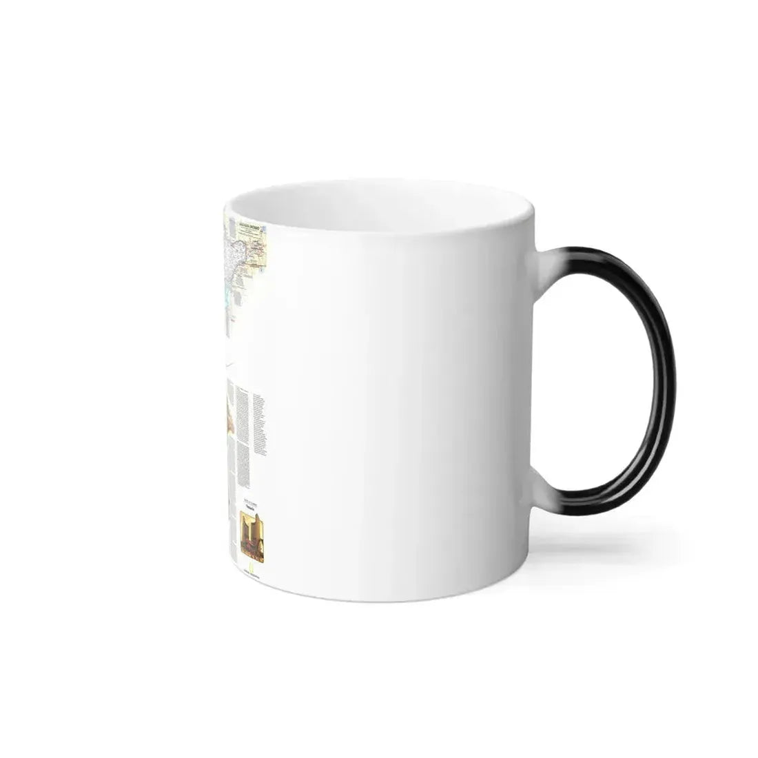 Canada - Ontario, Great Cities (1978) (Map) Color Changing Mug 11oz - Go Mug Yourself
