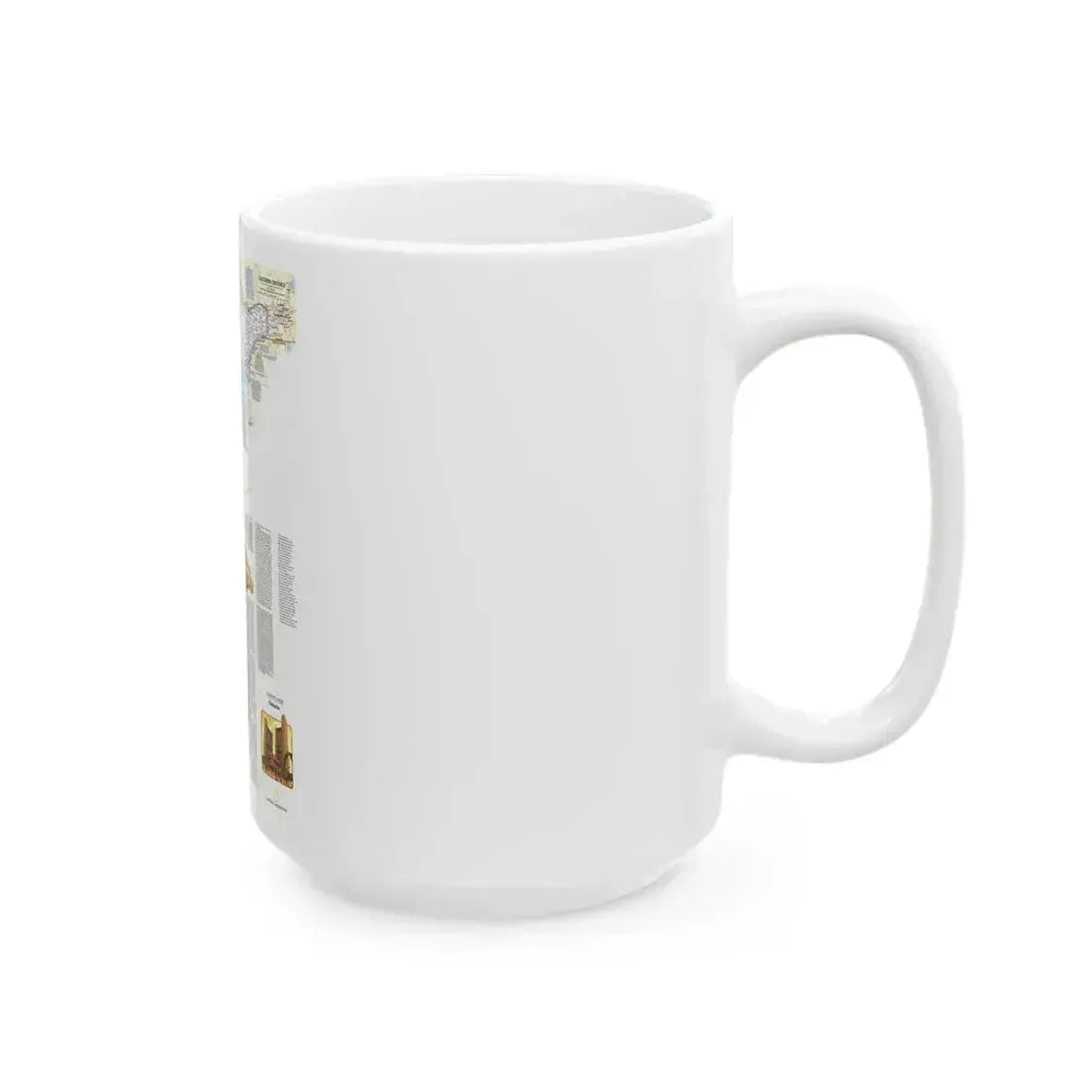 Canada - Ontario, Great Cities (1978) (Map) White Coffee Mug - Go Mug Yourself