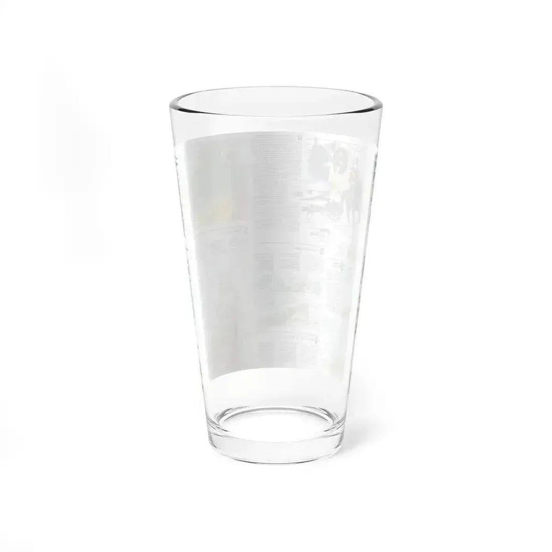Canada - Prairie Provinces 2 (1995) (Map) Pint Glass 16oz - Go Mug Yourself