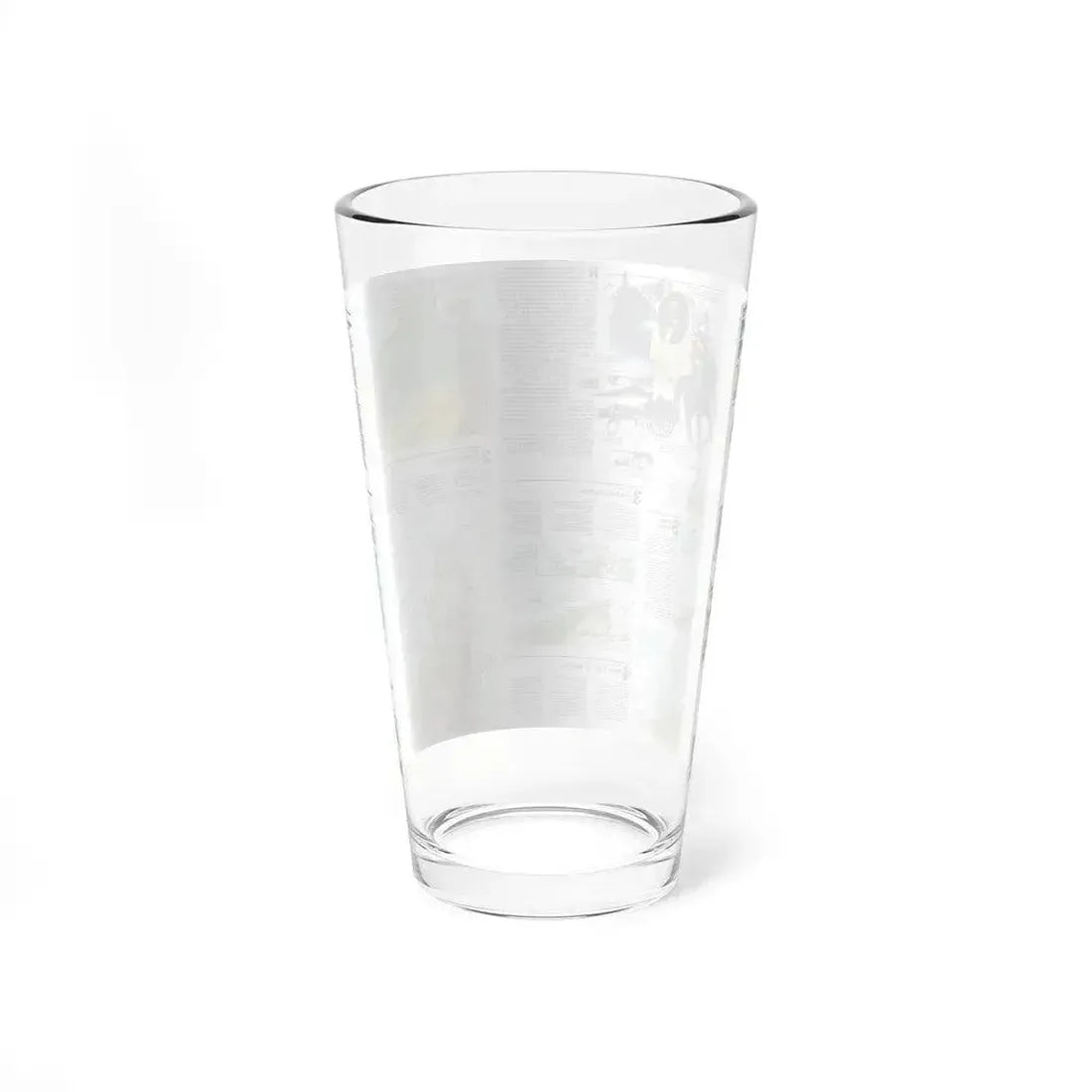 Canada - Prairie Provinces 2 (1995) (Map) Pint Glass 16oz - Go Mug Yourself