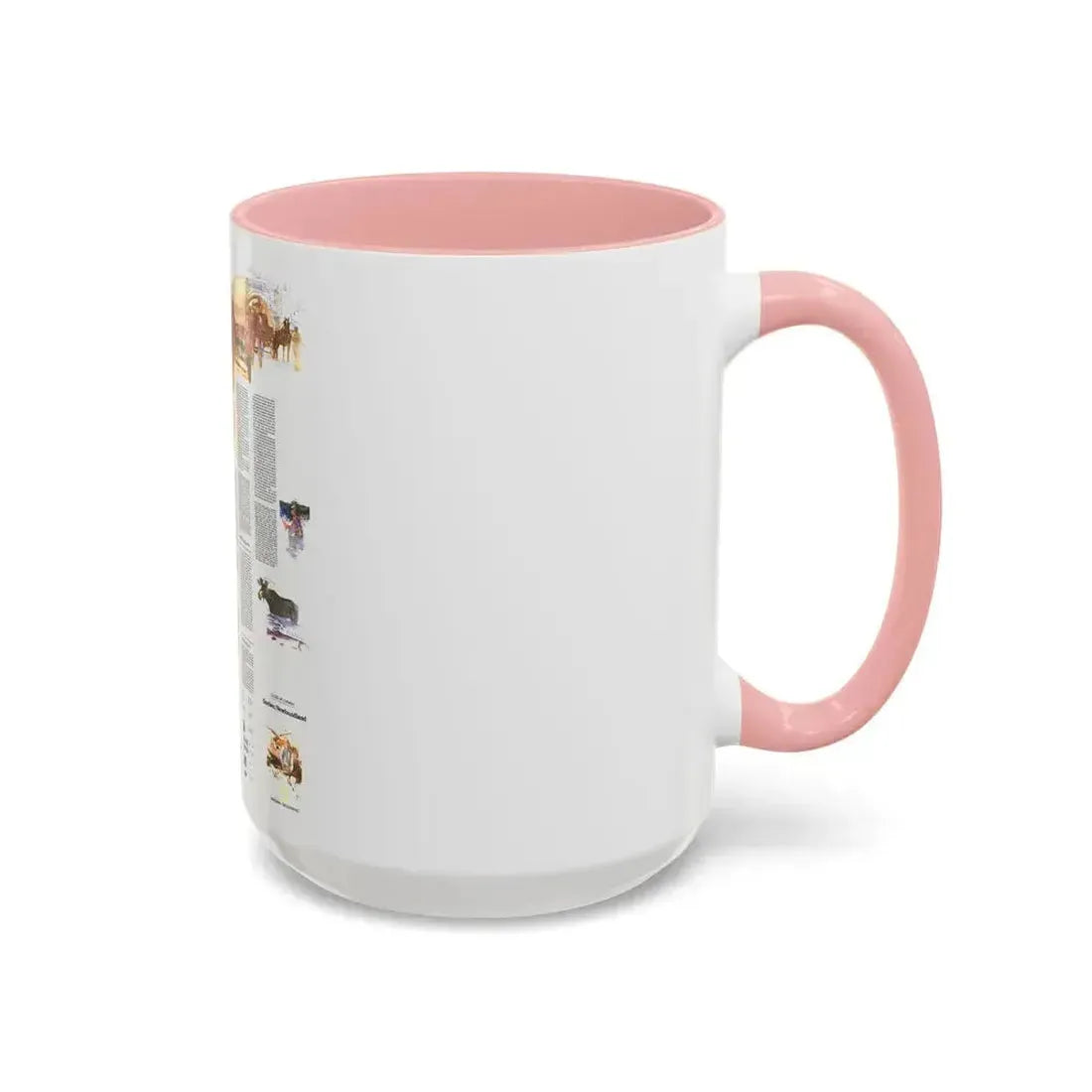 Canada - Quebec-Newfoundland (1980) (Map) Accent Coffee Mug - Go Mug Yourself