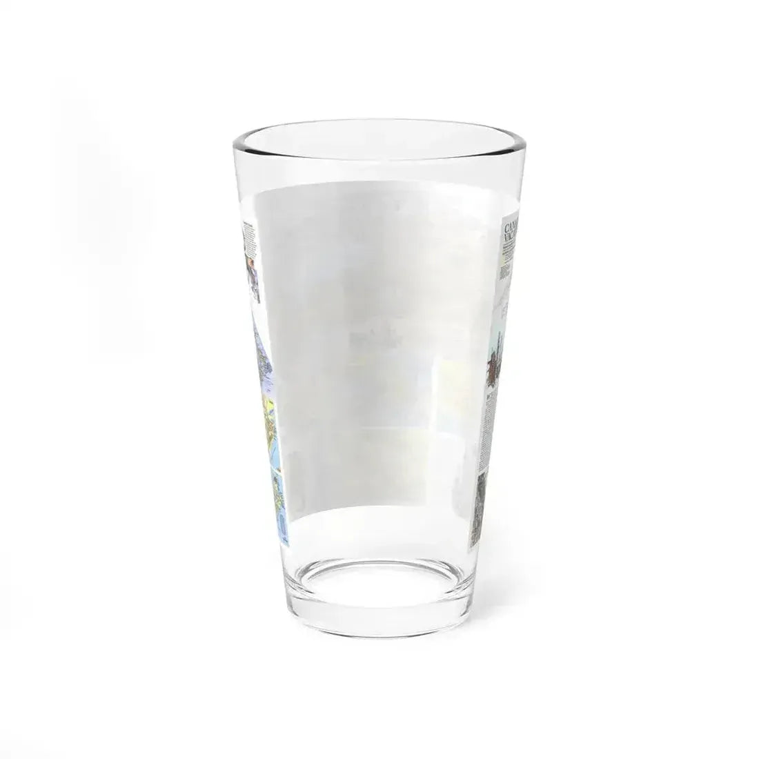 Canada - Vacationlands (1985) (Map) Pint Glass 16oz - Go Mug Yourself