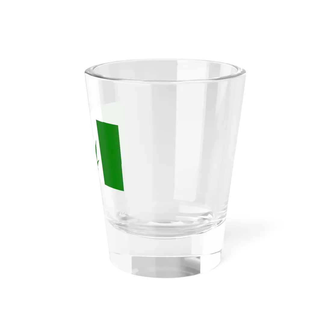 Canada Weed Flag all green (Canada) Shot Glass 1.5oz - Go Mug Yourself
