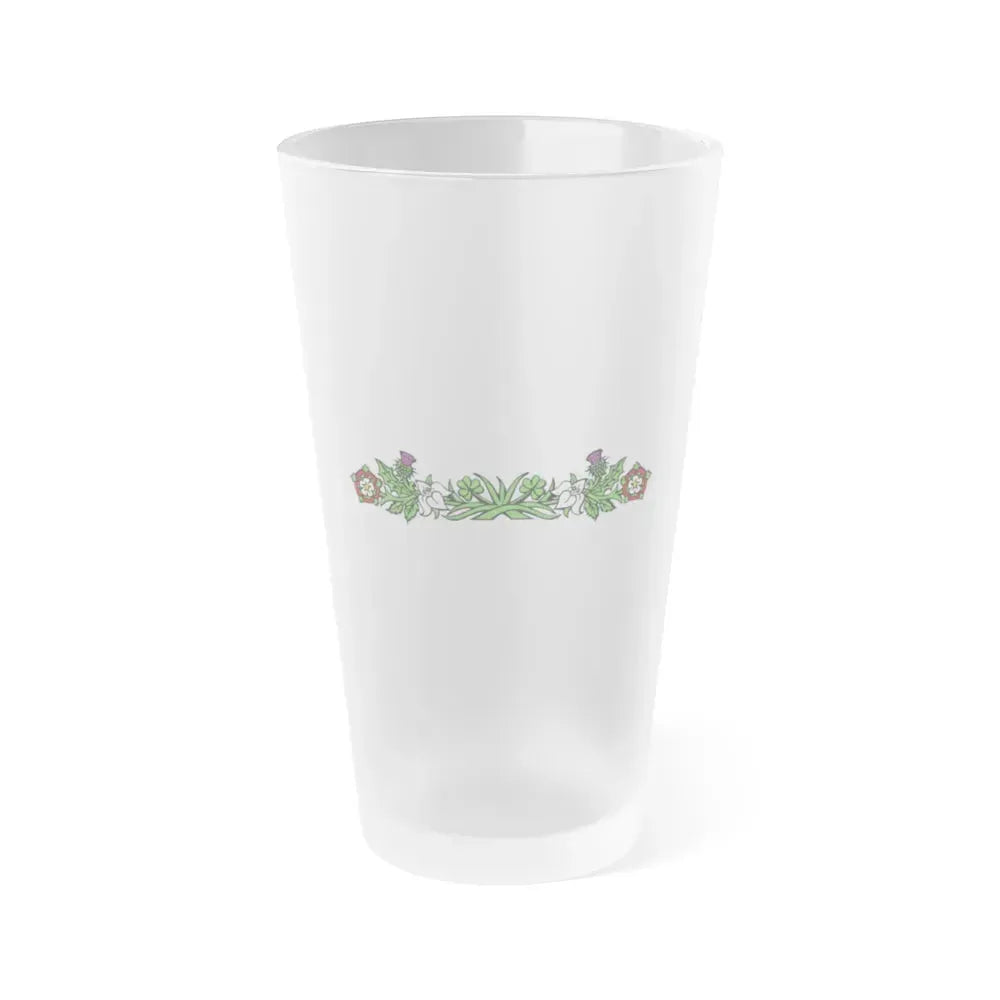 Canadian Compartment - Frosted Pint Glass 16oz 16oz Frosted - Go Mug Yourself