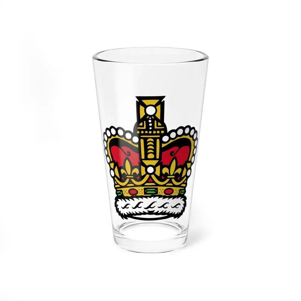 Canadian Crown - Pint Glass 16oz 16oz - Go Mug Yourself