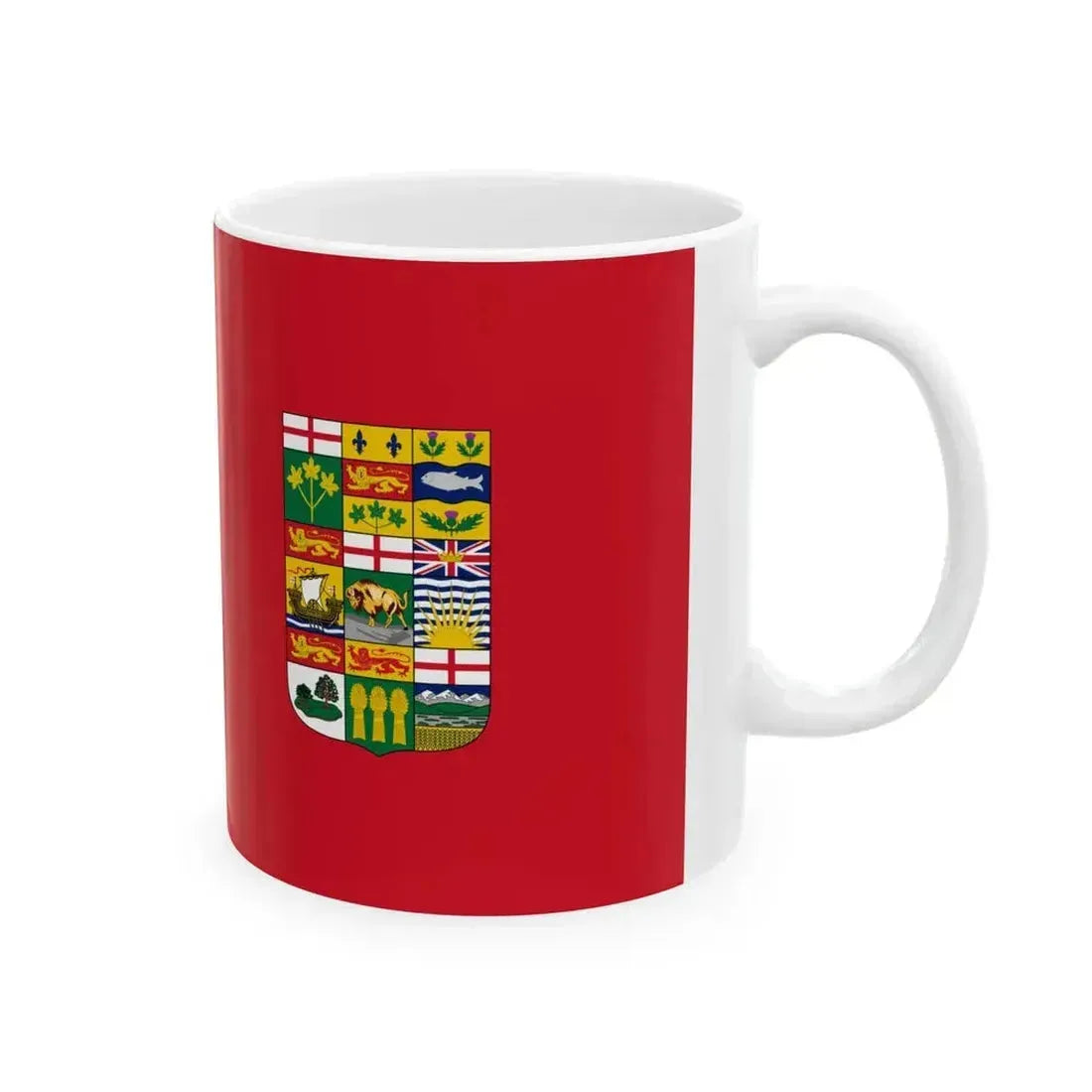 Canadian Red Ensign 1907-1922 (Canada) White Coffee Mug - Go Mug Yourself