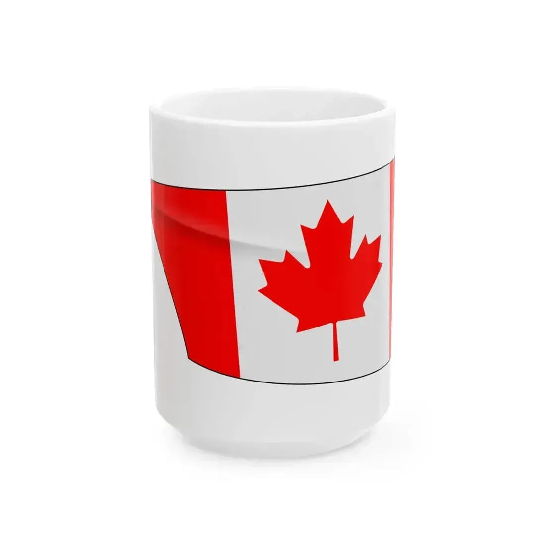Canadian Rowing Blade (Canada) White Coffee Mug 15oz - Go Mug Yourself