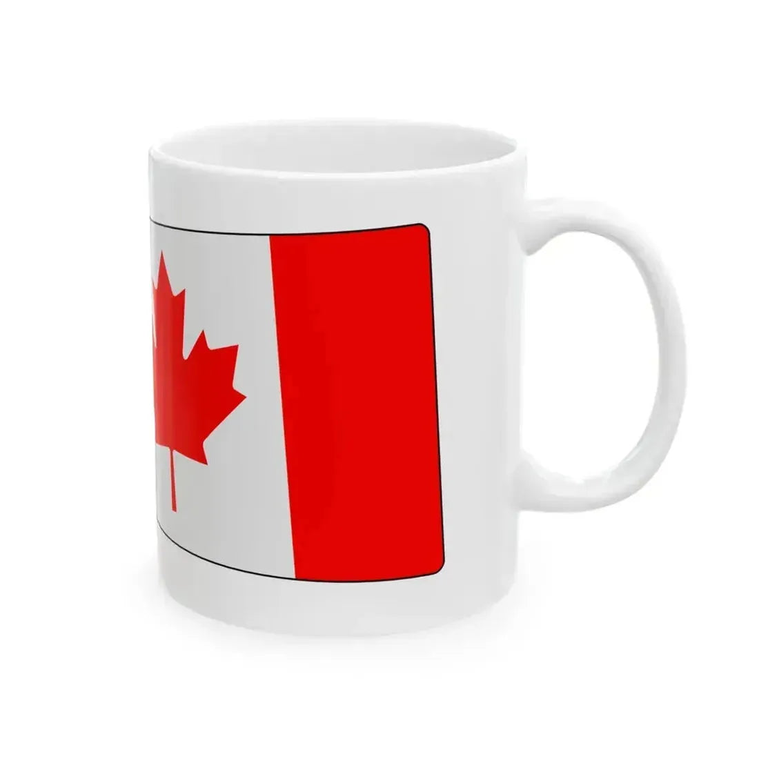 Canadian Rowing Blade (Canada) White Coffee Mug - Go Mug Yourself
