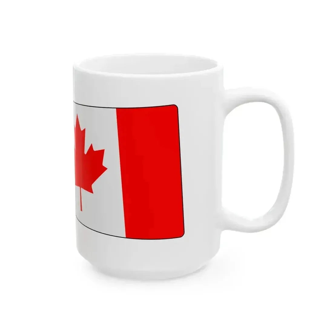 Canadian Rowing Blade (Canada) White Coffee Mug - Go Mug Yourself