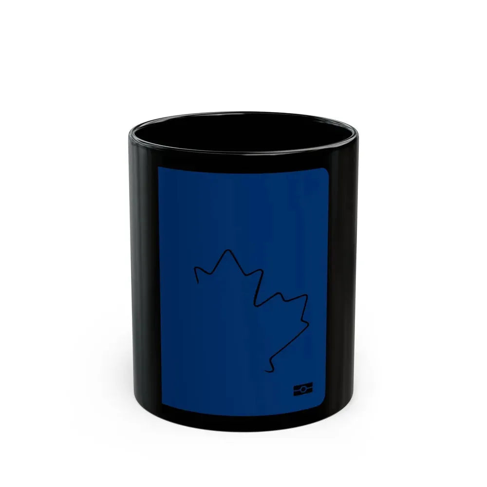 Canadian Travel Document - Black Coffee Mug 11oz - Go Mug Yourself