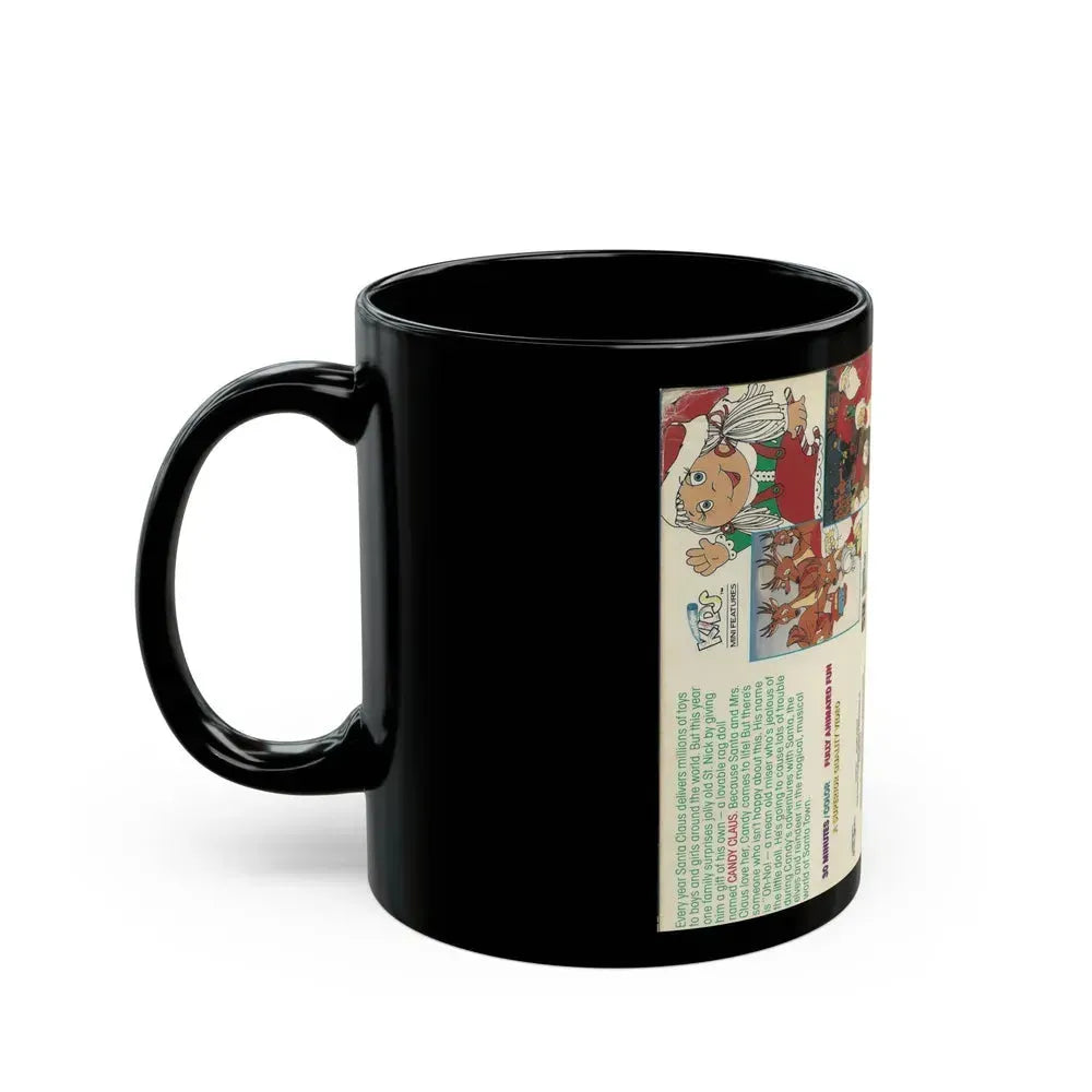 CANDY CLAUS (VHS COVER) - Black Coffee Mug - Go Mug Yourself