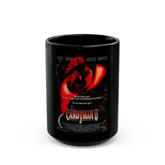 CANDYMAN II (DANISH) 1995 Movie Poster - Black Coffee Mug 15oz - Go Mug Yourself