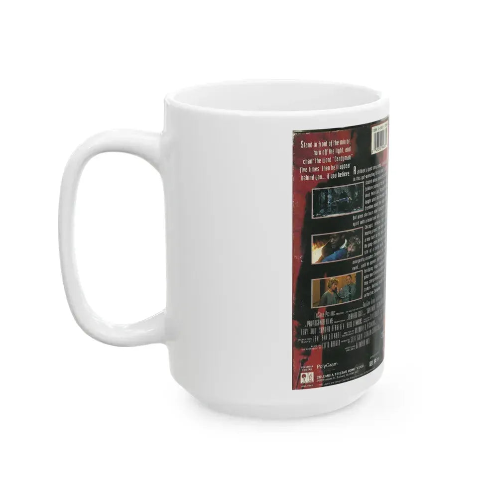 CANDYMAN VIRGINIA HADSEN (VHS COVER) - White Coffee Mug - Go Mug Yourself