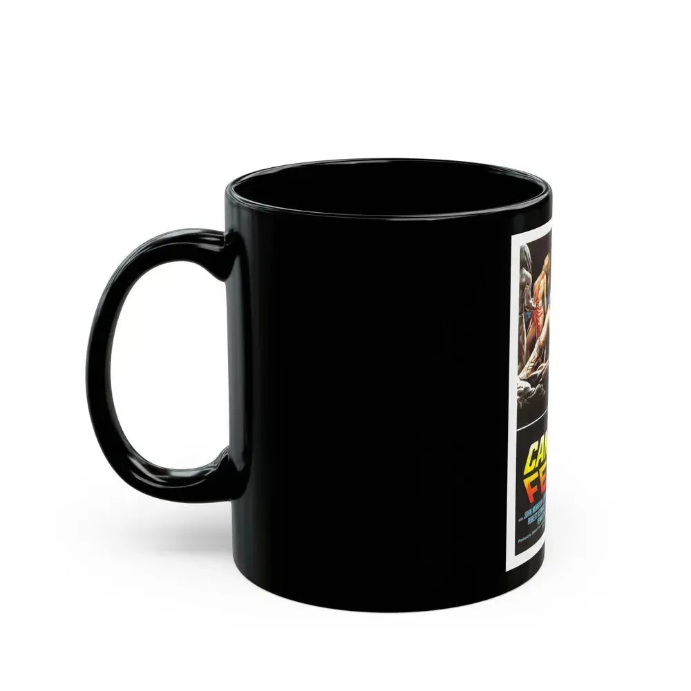 CANNIBAL FEROX 1981 Movie Poster - Black Coffee Mug - Go Mug Yourself