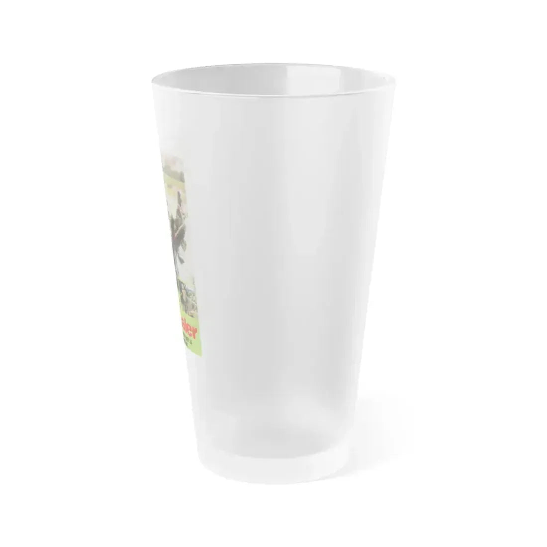 CANNIBAL FEROX (DANISH) 1981 Movie Poster - Frosted Pint Glass 16oz - Go Mug Yourself