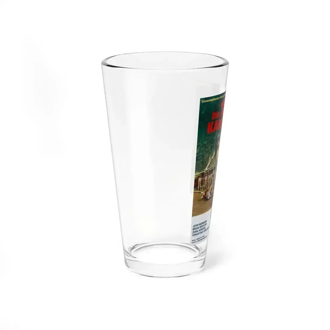 CANNIBAL FEROX (GERMAN) 1981 Movie Poster - Pint Glass 16oz - Go Mug Yourself