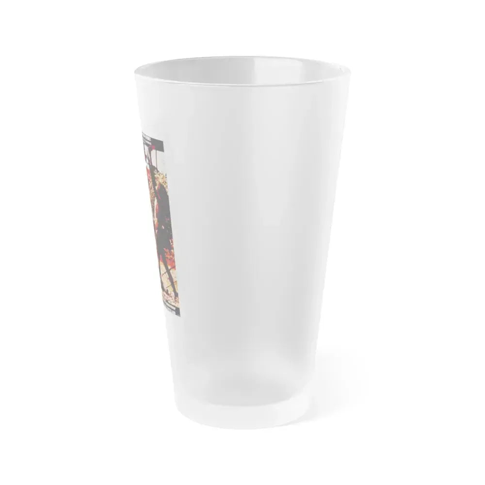 CANNIBAL HOLOCAUST (DANISH) 1980 Movie Poster - Frosted Pint Glass 16oz - Go Mug Yourself