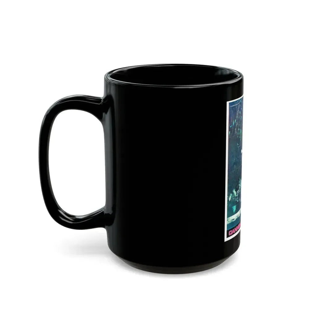 CANNIBAL HOLOCAUST (ITALIAN) 1980 Movie Poster - Black Coffee Mug - Go Mug Yourself