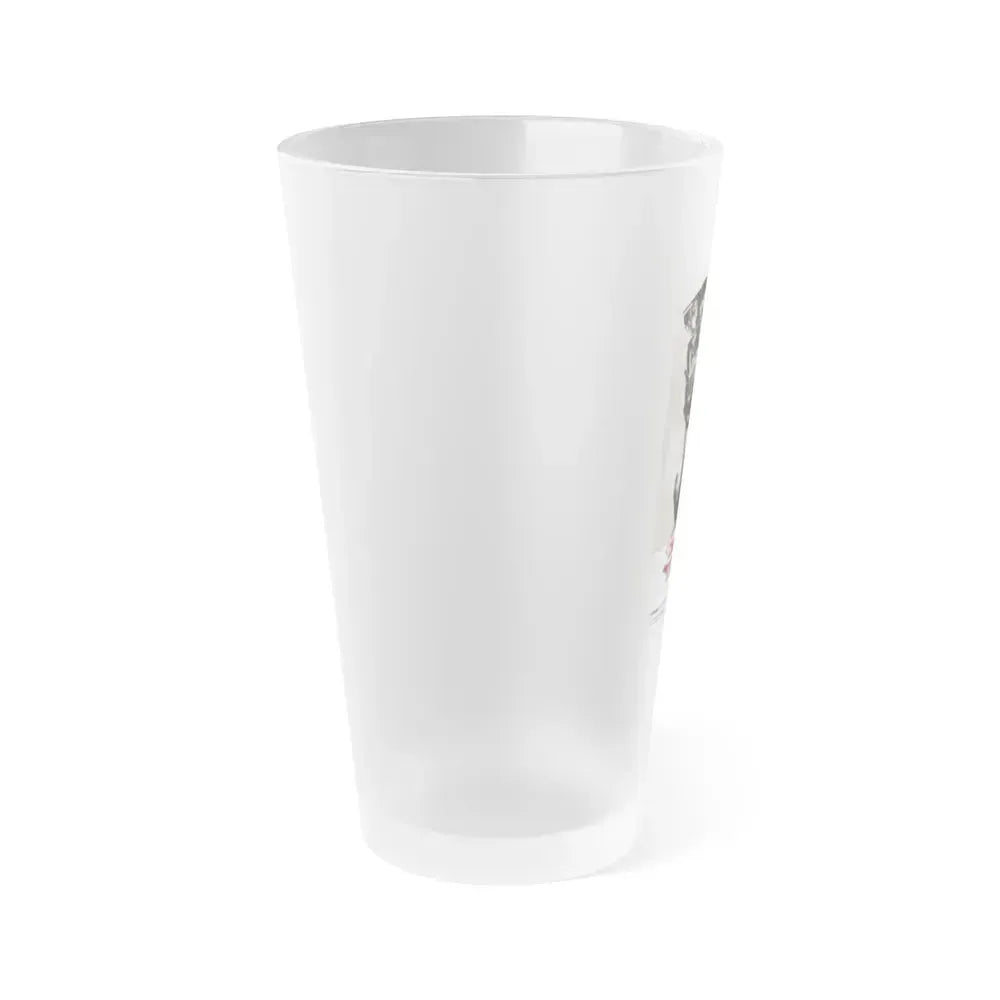 CANNIBALS IN THE STREETS 1980 Movie Poster - Frosted Pint Glass 16oz - Go Mug Yourself