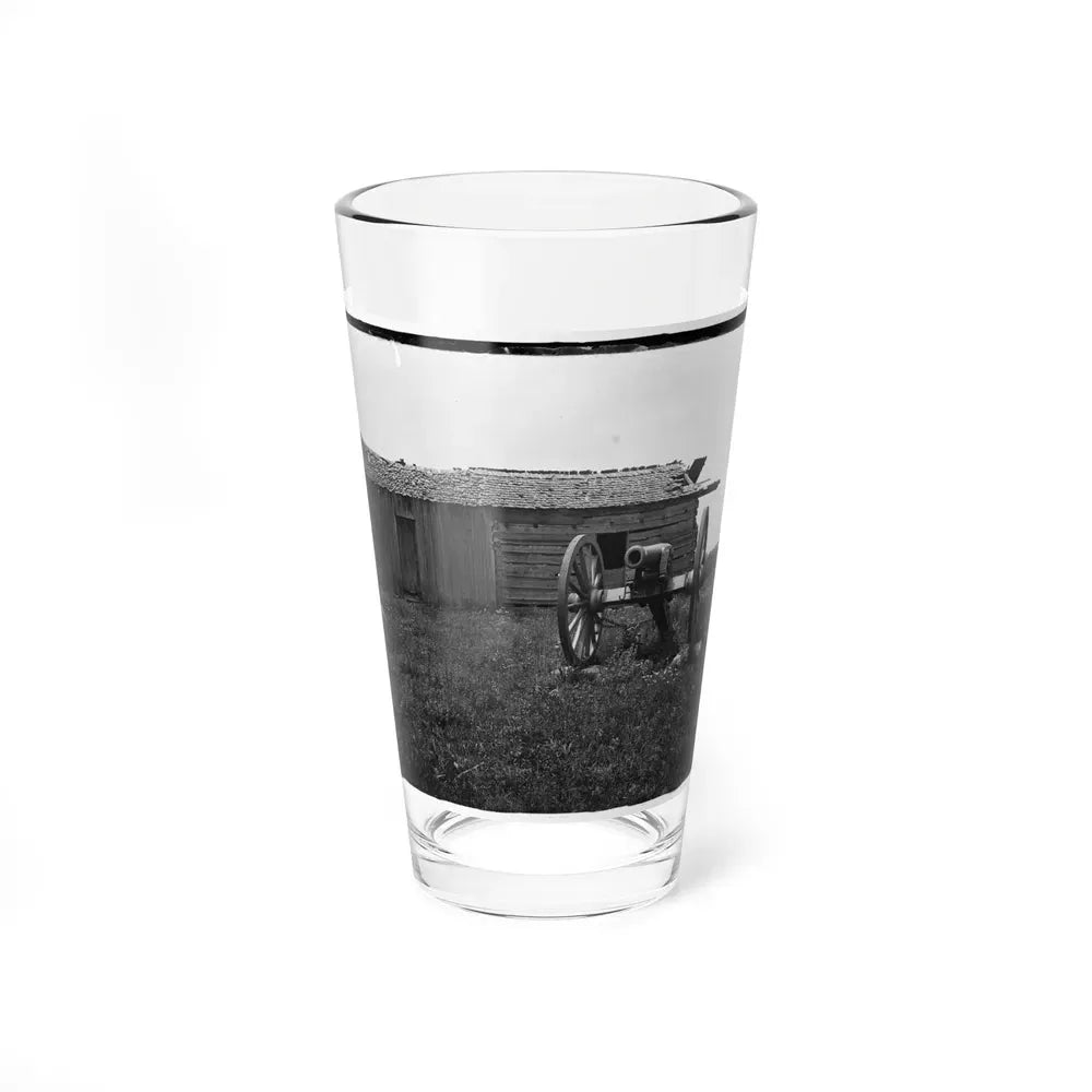 Cannon And Cabin At Chickamauga And Chattanooga National Military Park (U.S. Civil War) Pint Glass 16oz 16oz - Go Mug Yourself