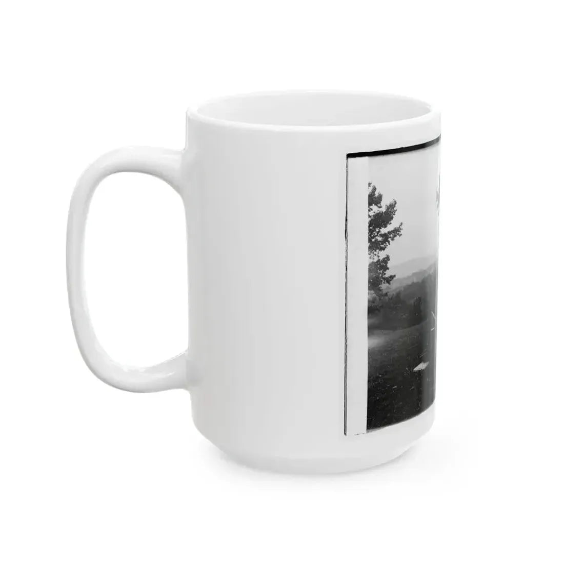Cannon At Chickamauga And Chattanooga National Military Park (U.S. Civil War) White Coffee Mug - Go Mug Yourself