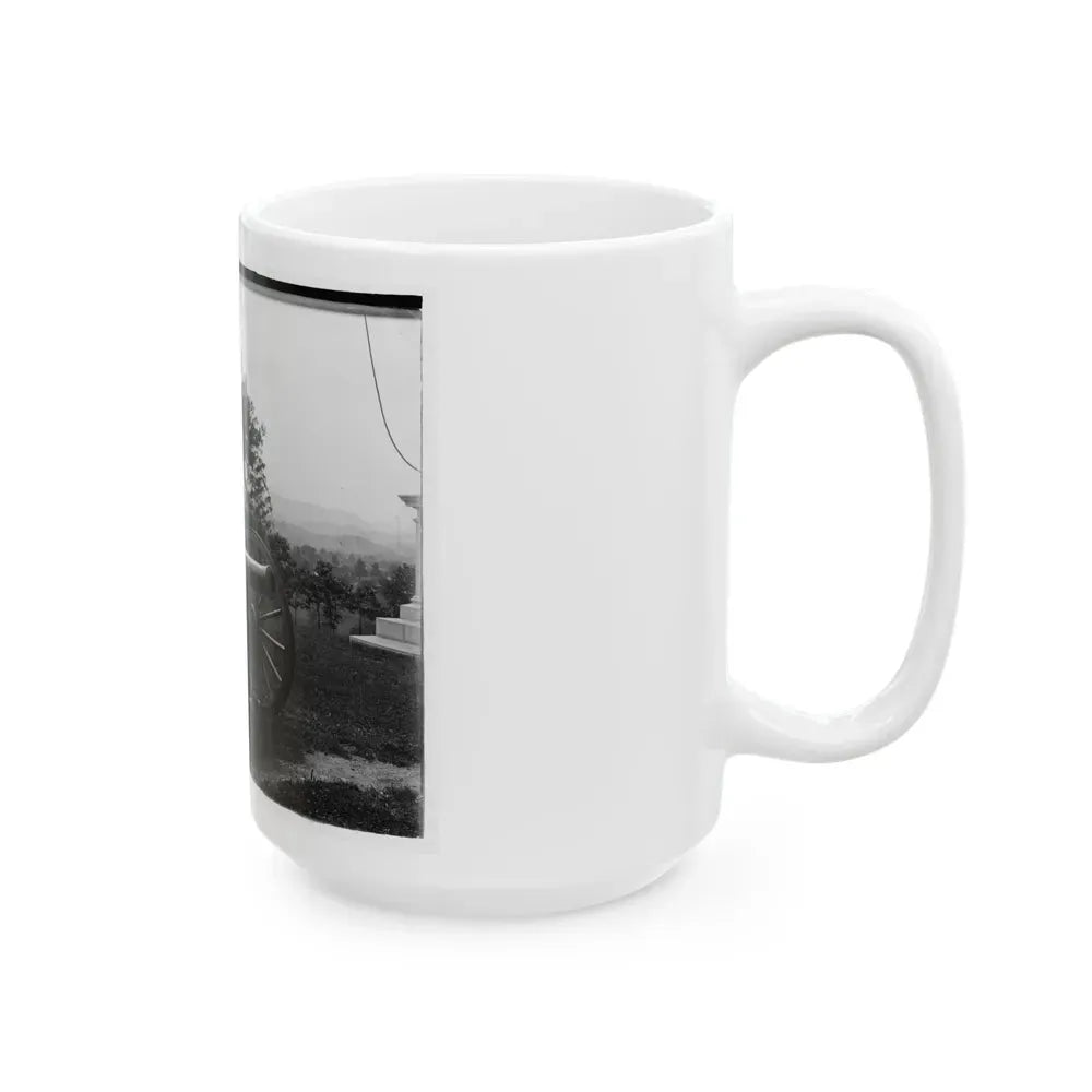Cannon At Chickamauga And Chattanooga National Military Park (U.S. Civil War) White Coffee Mug - Go Mug Yourself