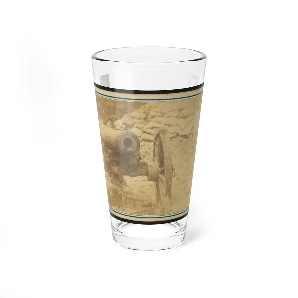 Cannon Mounted In The Camp Of Duryea's And Bainbridge's Batteries, 15th Arkansas Confederate Infantry, Port Hudson, Louisiana (U.S. Civil War) Pint Glass 16oz 16oz - Go Mug Yourself