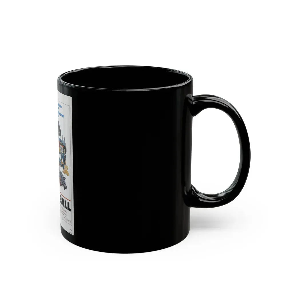 CANNONBALL 1976 Movie Poster - Black Coffee Mug - Go Mug Yourself