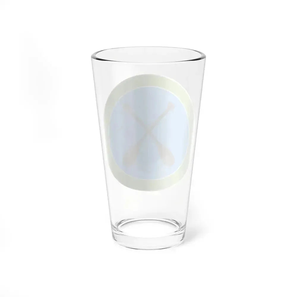 Canoeing (Boy Scout Merit Badge) Pint Glass 16oz - Go Mug Yourself
