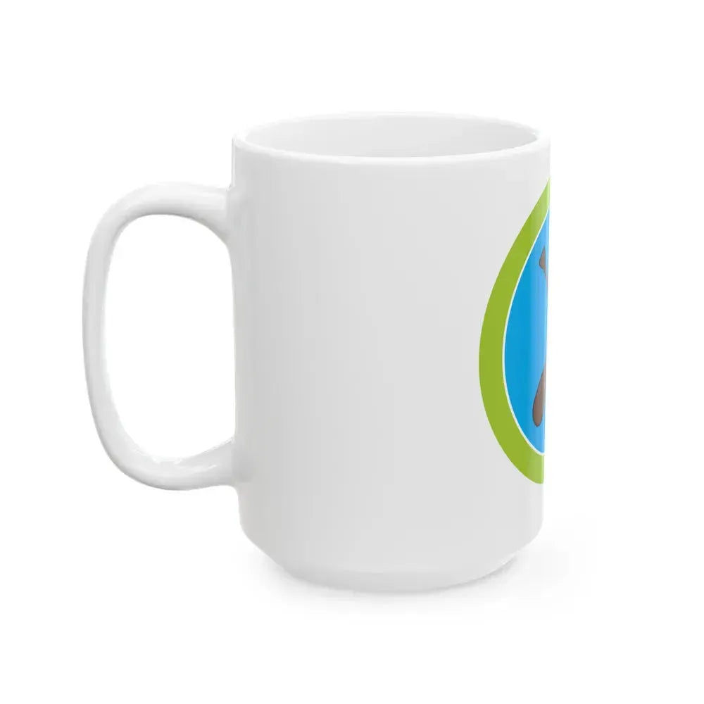 Canoeing (Boy Scout Merit Badge) White Coffee Mug - Go Mug Yourself