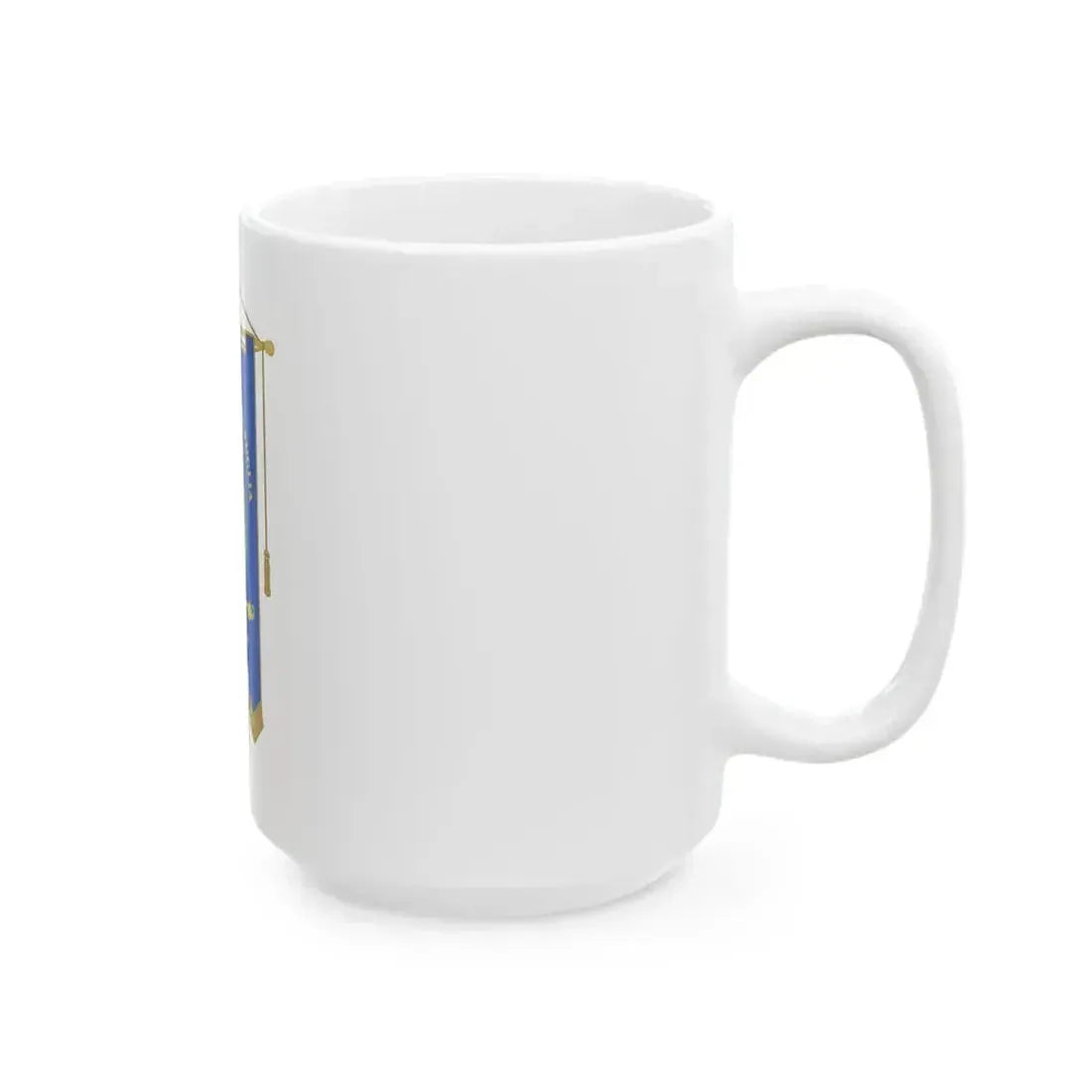 Canosa di Puglia-Gonfalone (Italy) White Coffee Mug - Go Mug Yourself