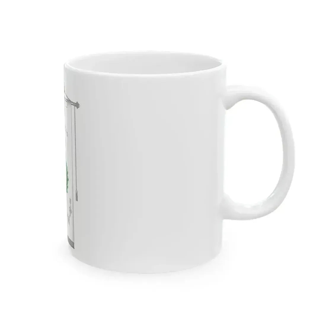 Canosio-Gonfalone (Italy) White Coffee Mug - Go Mug Yourself